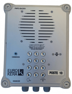 Poste mural Interphone industrielle satec - 2