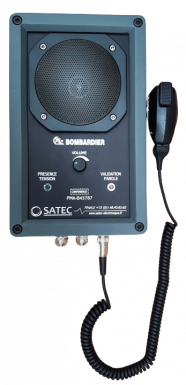 Poste mural Interphone industrielle avec conbiné